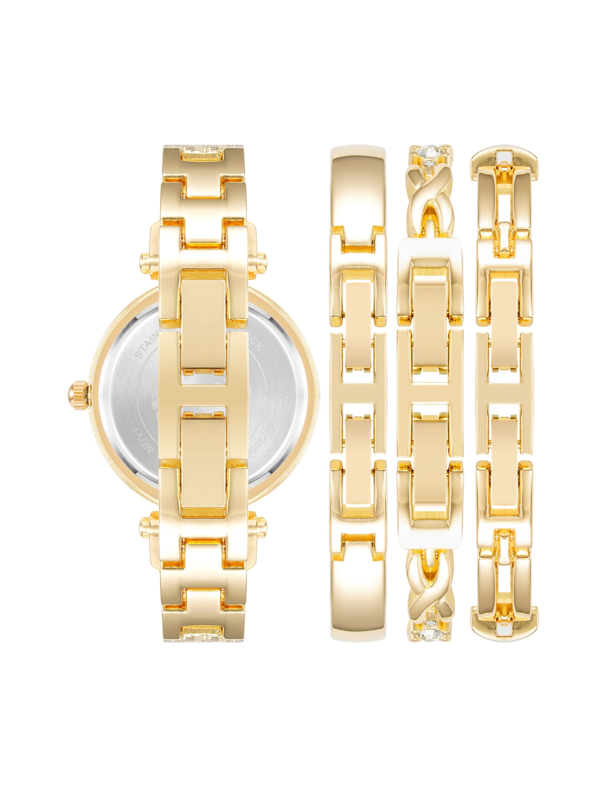 Anne Klein Showstopper Watch and Bracelet Set
