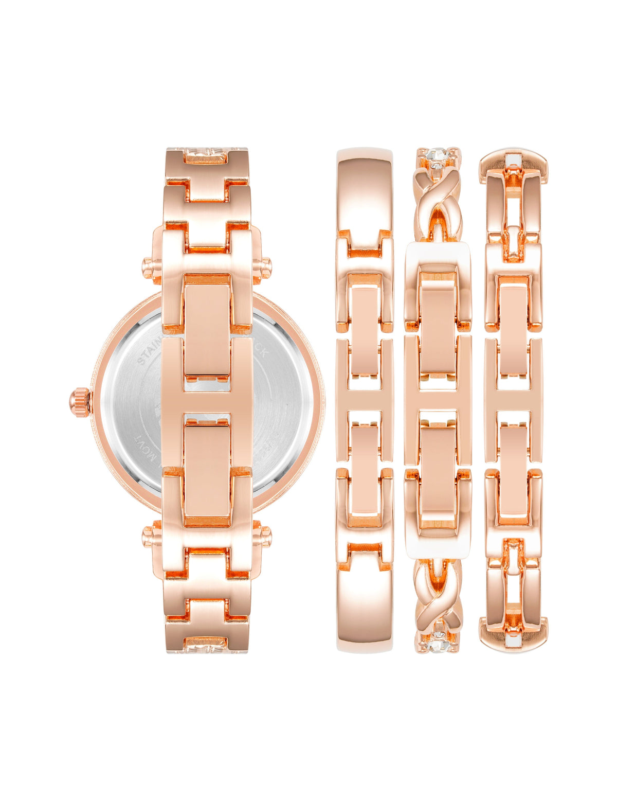 Anne Klein Showstopper Watch and Bracelet Set