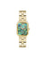 Anne Klein Gold-Tone/Abalone Octagonal Shaped Metal Bracelet Watch