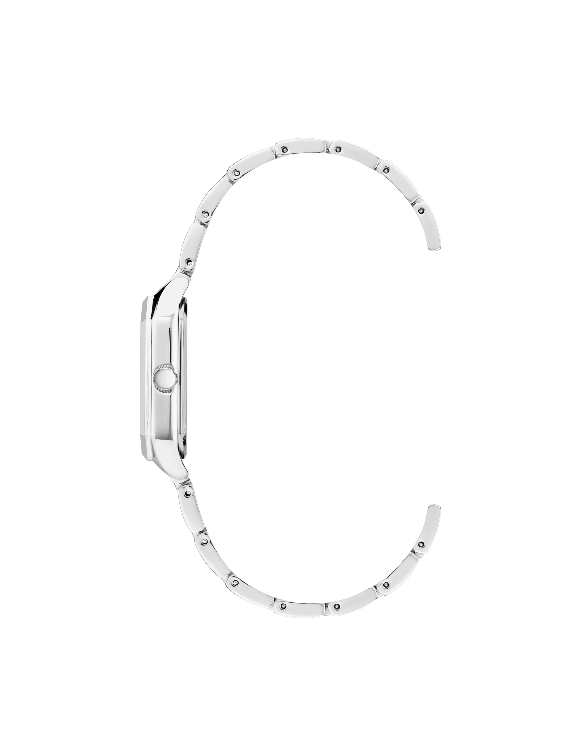 Anne Klein Octagonal Metal Bracelet Watch