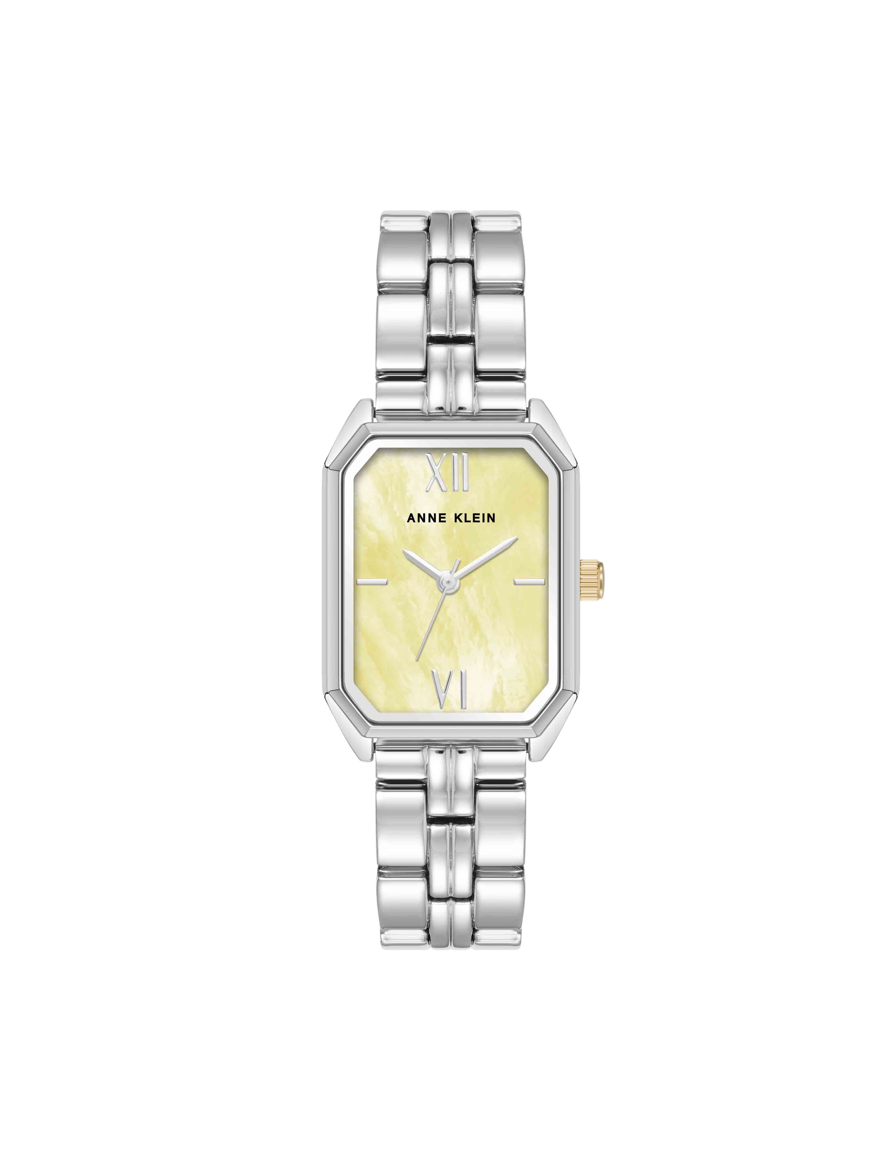 Anne♪ Octagonal Shaped Metal Bracelet Watch | Anne Klein