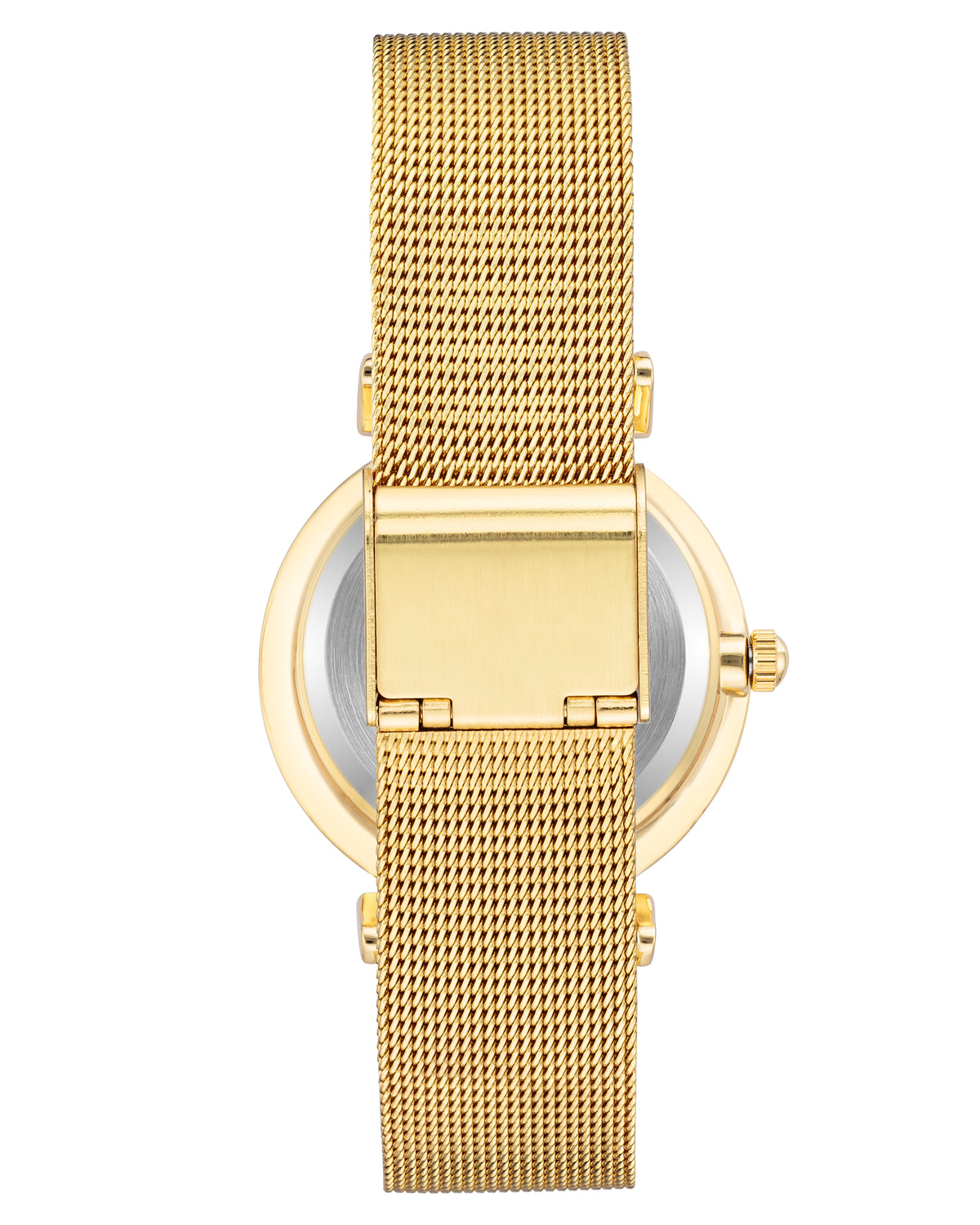 Classic Round Mesh Bracelet Watch