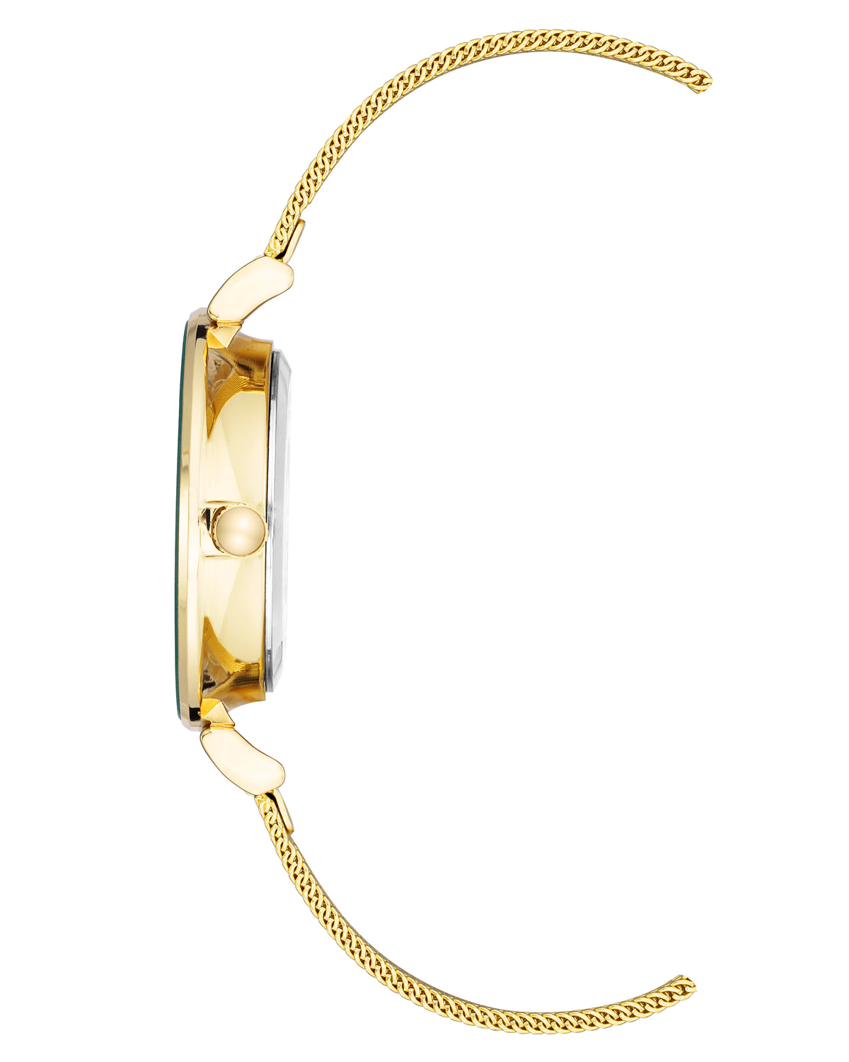 Classic Round Mesh Bracelet Watch