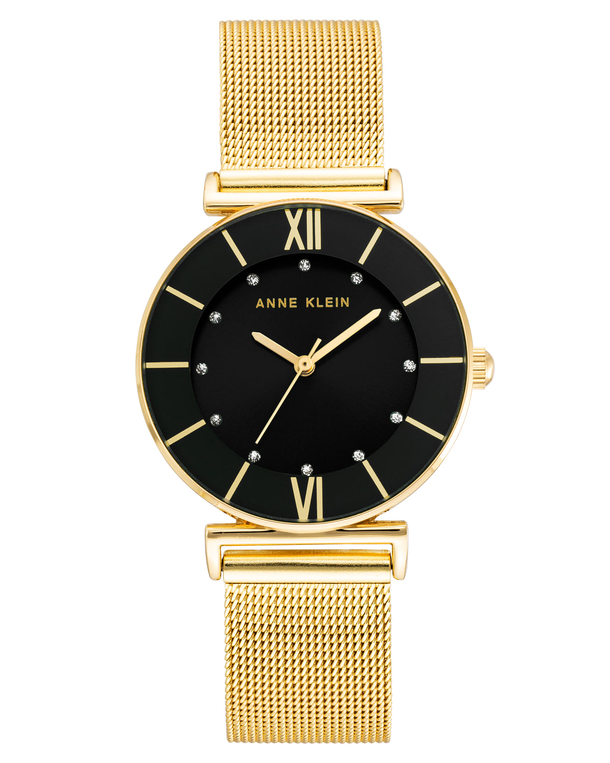 Classic Round Mesh Bracelet Watch