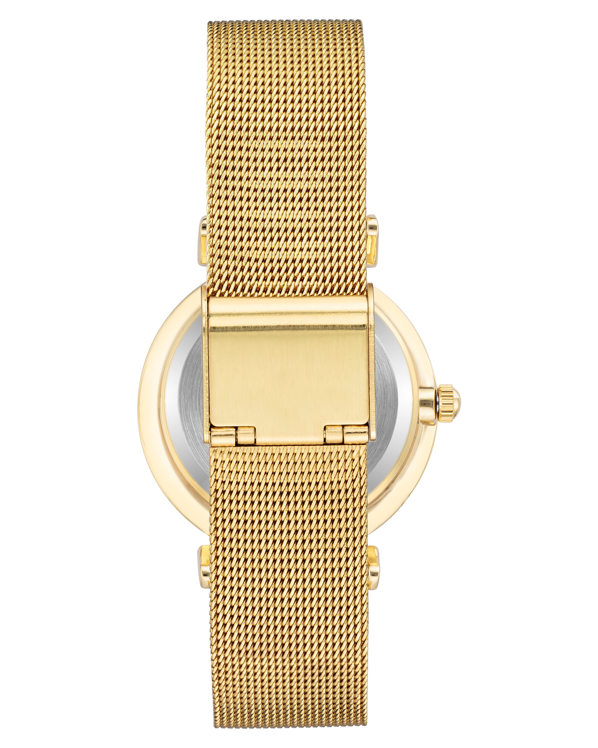 Classic Round Mesh Bracelet Watch