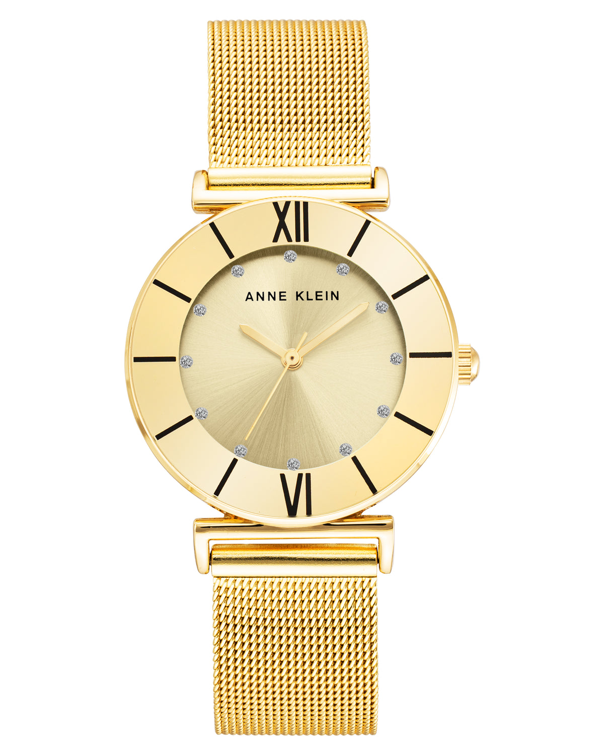 Classic Round Mesh Bracelet Watch