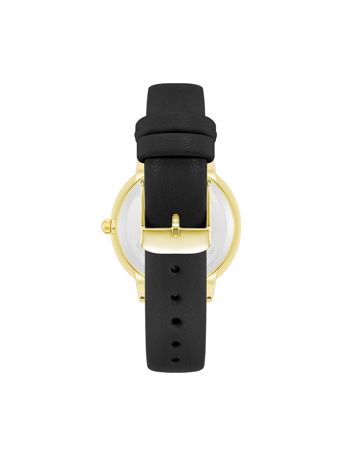 Anne Klein Minimalist Round Dial Strap Watch