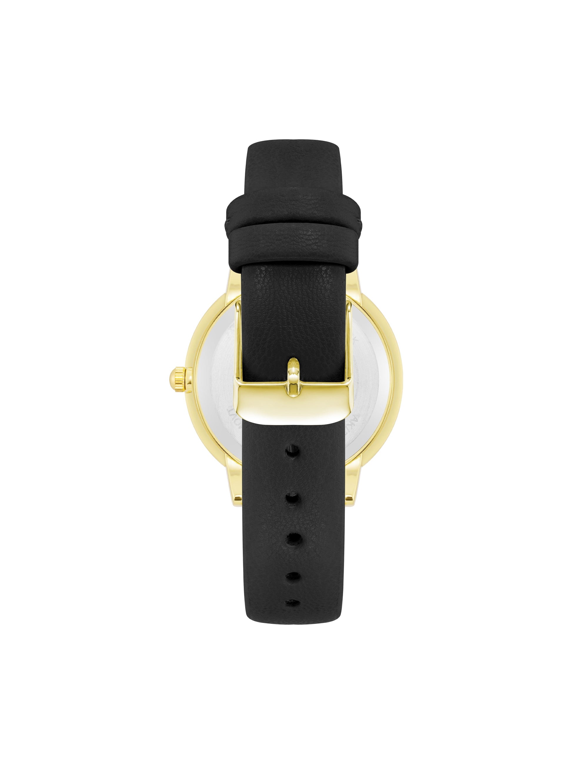 Anne Klein Minimalist Round Dial Strap Watch