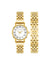 Anne Klein Gold-Tone Roman Numeral Dial Bracelet Watch Set