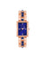 Anne Klein Rose Gold-Tone/Blue Lapis Gemstone Accented Bracelet Watch