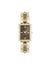 Anne Klein Pyrite/Gold-Tone Gemstone Accented Bracelet Watch