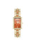 Anne Klein Red Aventurine/Gold-Tone Gemstone Accented Bracelet Watch