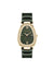 Anne Klein Green/Gold-Tone Estate Ceramic Bracelet Watch