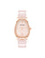 Anne Klein Rose Gold-Tone/Blush Estate Ceramic Bracelet Watch