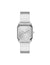 Anne Klein Silver-Tone Retro Link Bracelet Watch