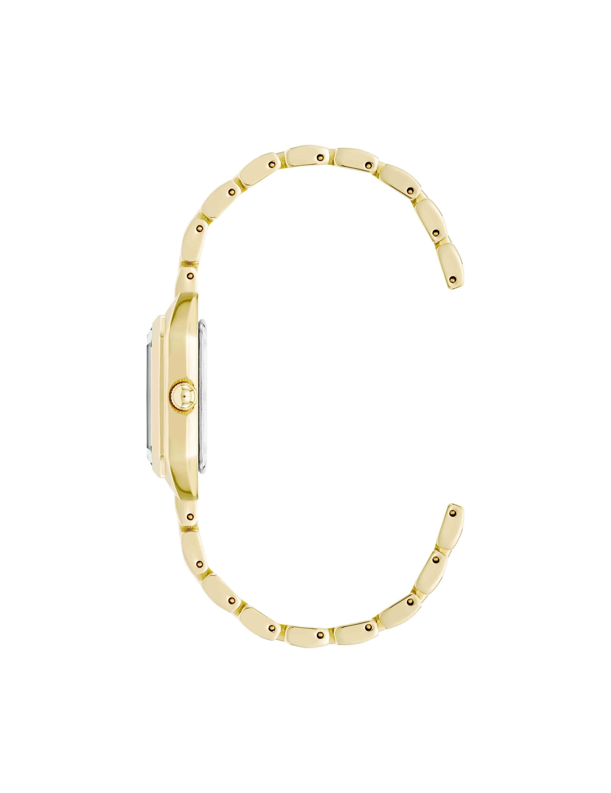 Anne Klein  Petite Octagonal Shaped Metal Bracelet Watch