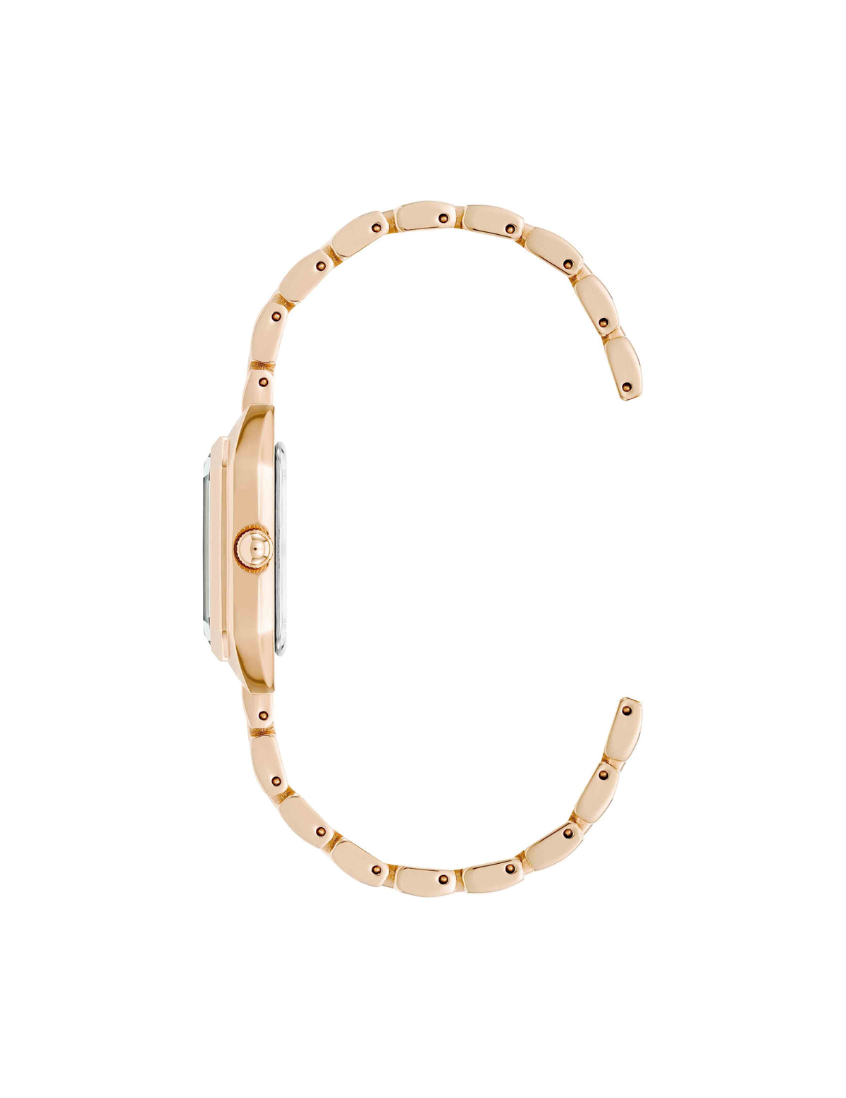 Anne Klein Petite Octagonal Shaped Metal Bracelet Watch