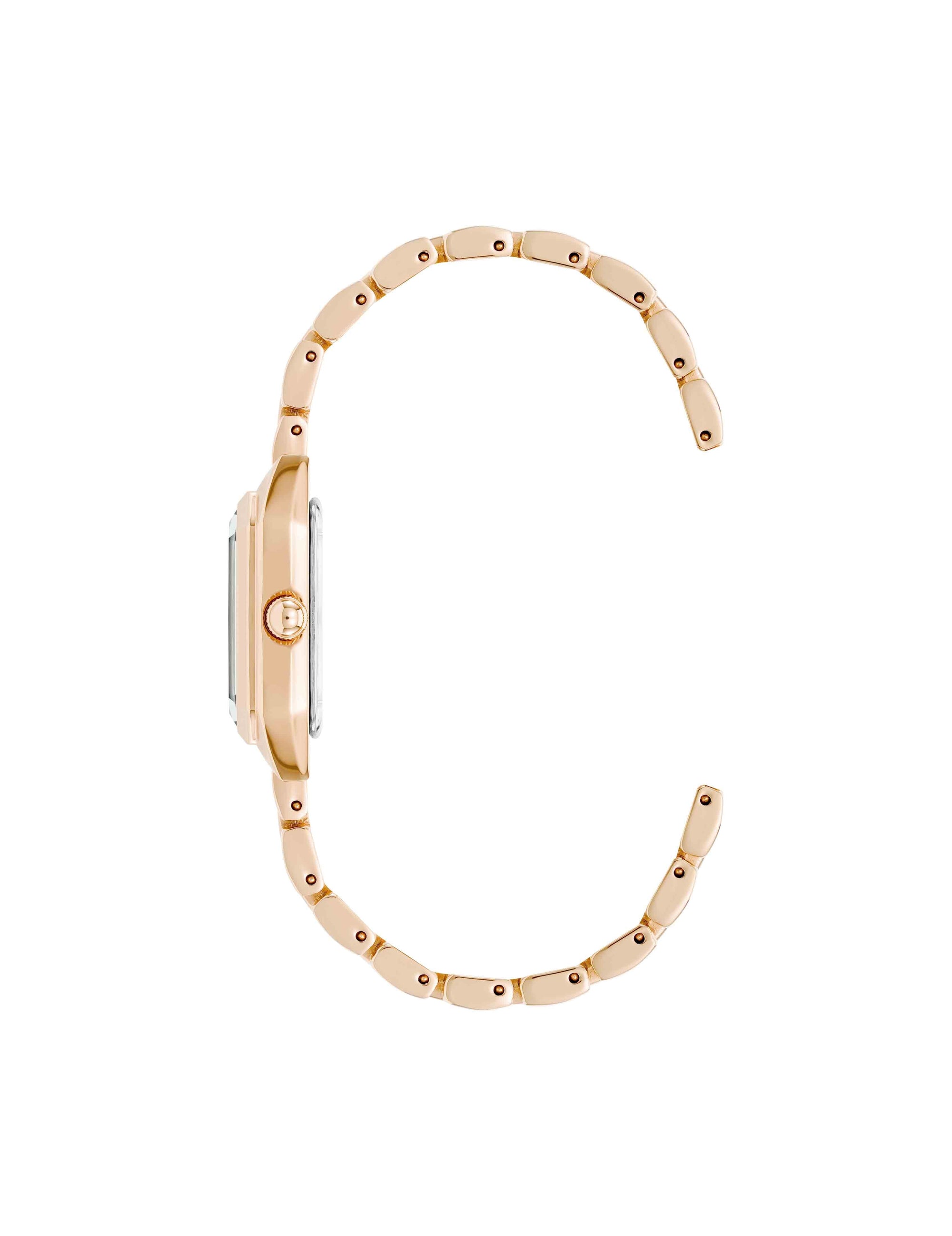 Anne Klein  Petite Octagonal Shaped Metal Bracelet Watch