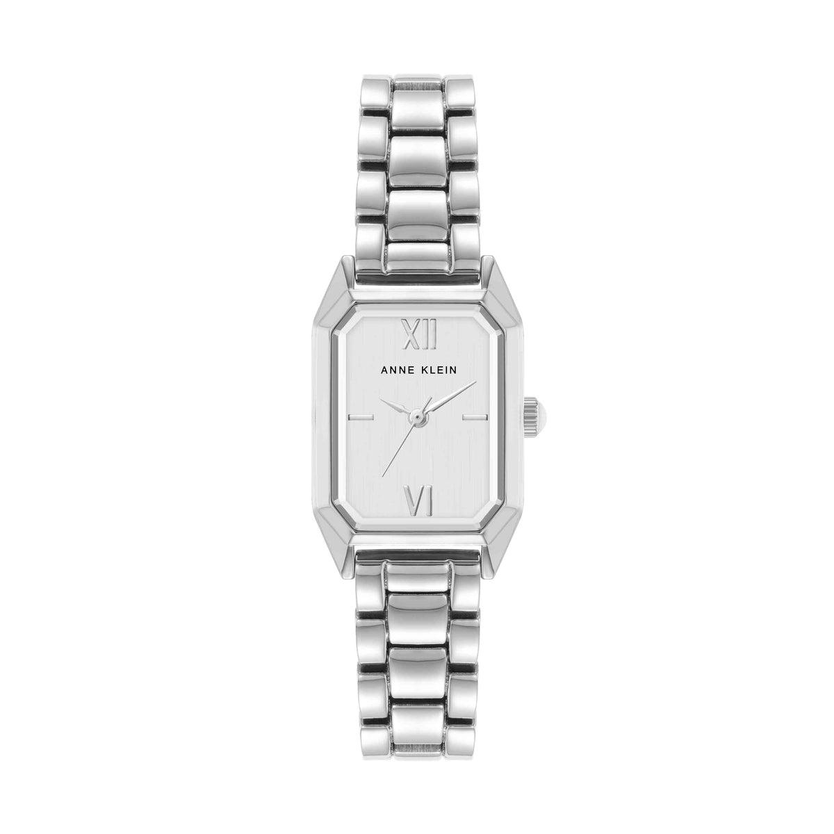 Anne Klein Women\'s Silver Analog Quartz Roman Numeral Octagonal Bracelet Watch Octagonal Metal Bracelet Watch | Anne Klein main image 2