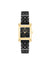 Anne Klein Gold-Tone/Black Legacy Ceramic Bracelet Watch