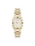 Anne Klein Gold-Tone Roman Numeral Bezel Watch