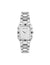 Anne Klein Silver-Tone Roman Numeral Bezel Watch