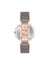 Anne Klein Octagonal Ceramic Diamond Dial Bracelet Watch