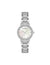 Anne Klein Silver-Tone Crystal Embellished Bracelet Watch