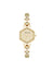 Anne Klein Gold-Tone Petite Hexagonal Bracelet Watch