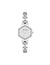 Anne Klein Silver-Tone Petite Hexagonal Bracelet Watch