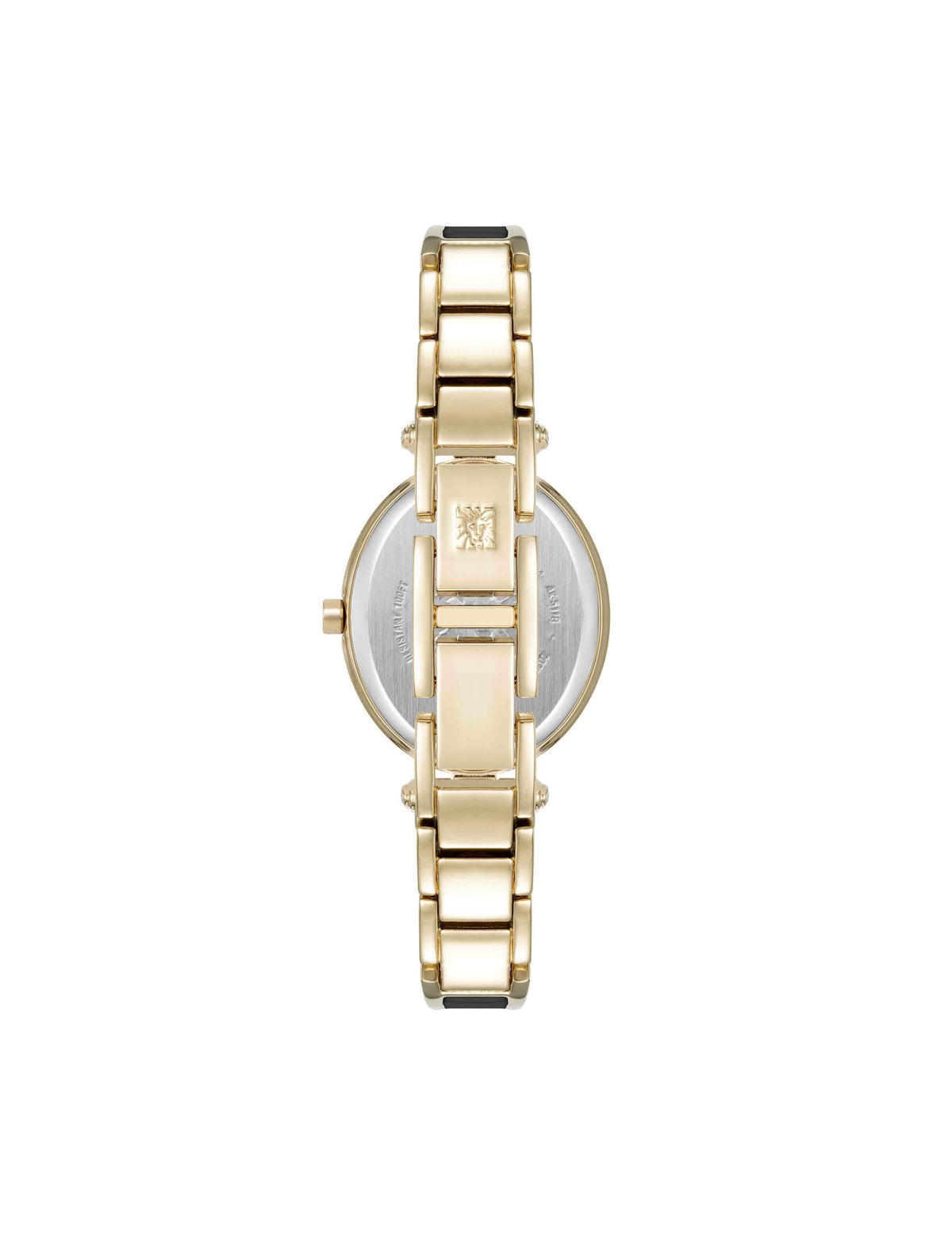 Anne Klein  Oval Diamond Accented Bangle Watch