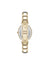 Anne Klein  Oval Diamond Accented Bangle Watch