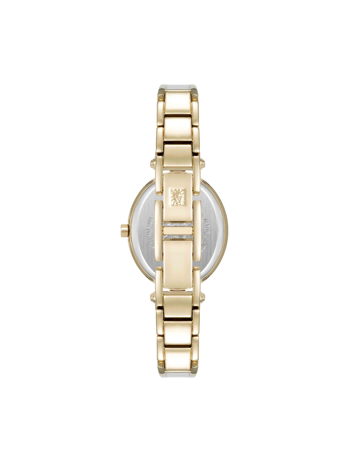 Anne Klein  Oval Diamond Accented Bangle Watch