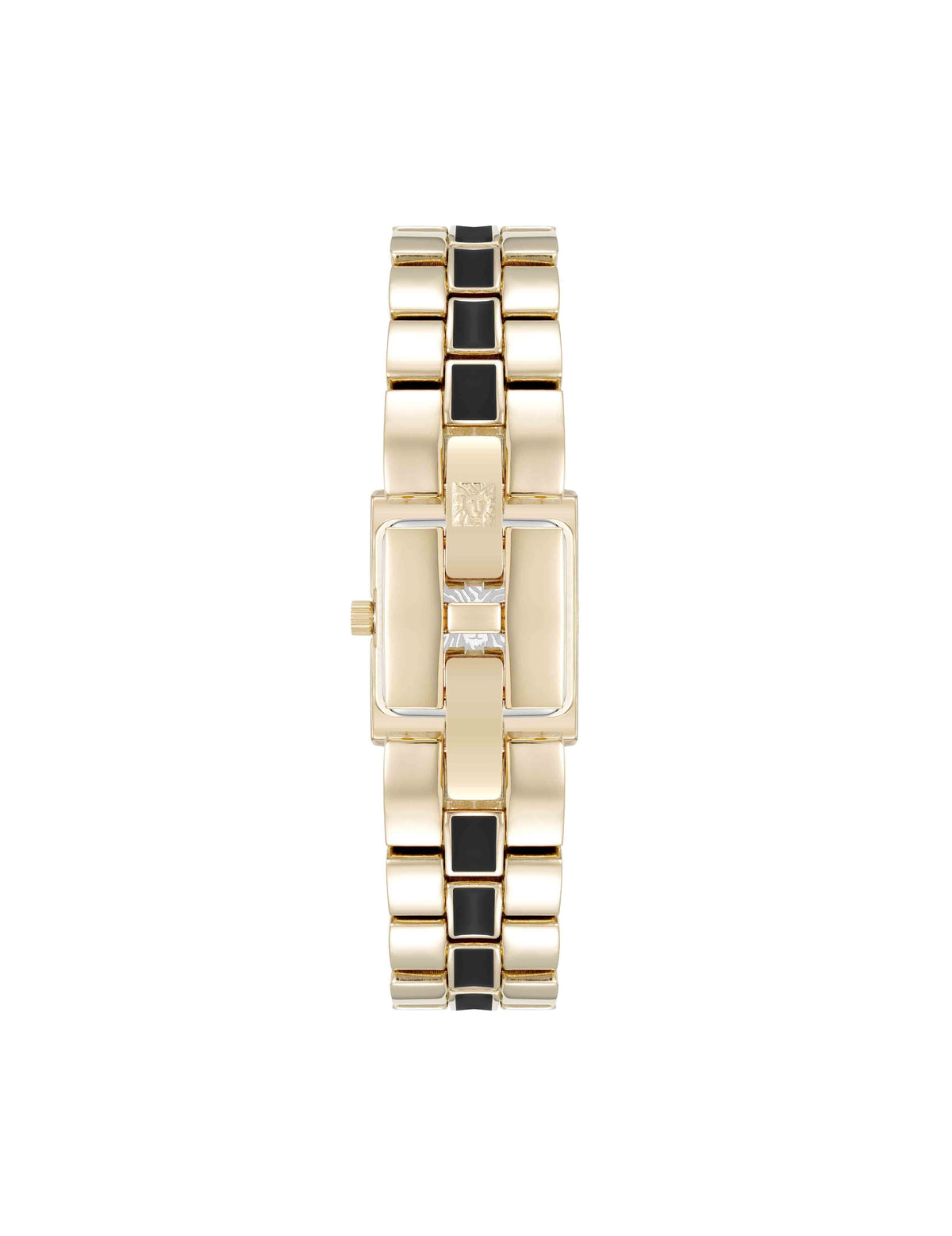 Anne Klein  Petite Enamel Center Link Bracelet Watch