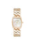 Anne Klein Gold-Tone Herringbone Bracelet Watch