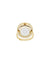 Anne Klein  Faceted Crystal Ring Watch