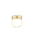 Anne Klein  Faceted Crystal Ring Watch