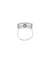 Anne Klein  Faceted Crystal Ring Watch