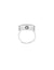 Anne Klein Faceted Crystal Ring Watch