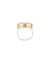 Anne Klein  Faceted Crystal Ring Watch