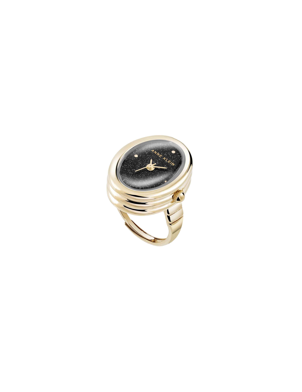 Anne Klein  Oval Gemstone Ring Watch