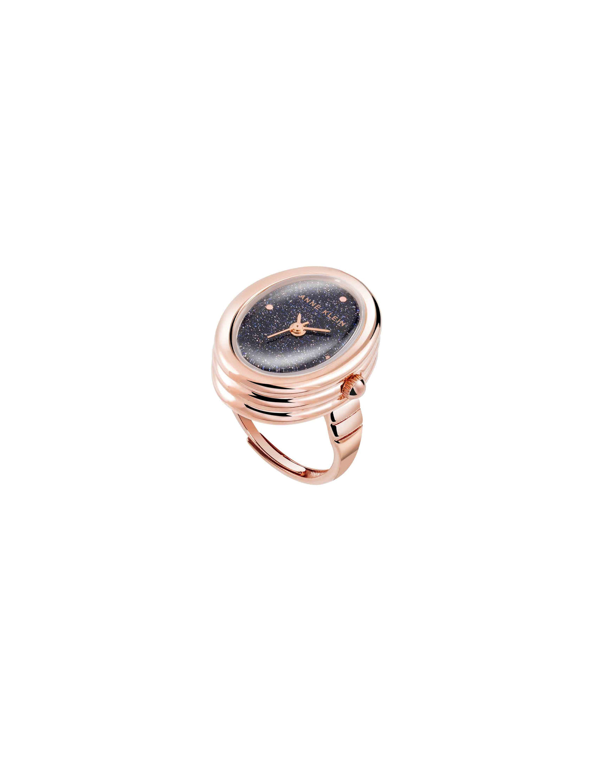 Anne Klein  Oval Gemstone Ring Watch