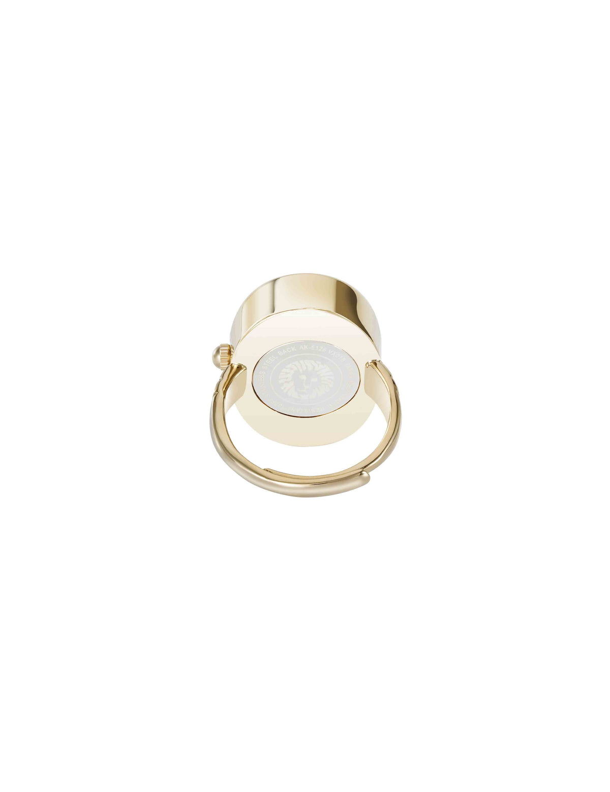 Anne Klein  Crystal Bezel Ring Watch