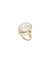 Anne Klein  Crystal Bezel Ring Watch