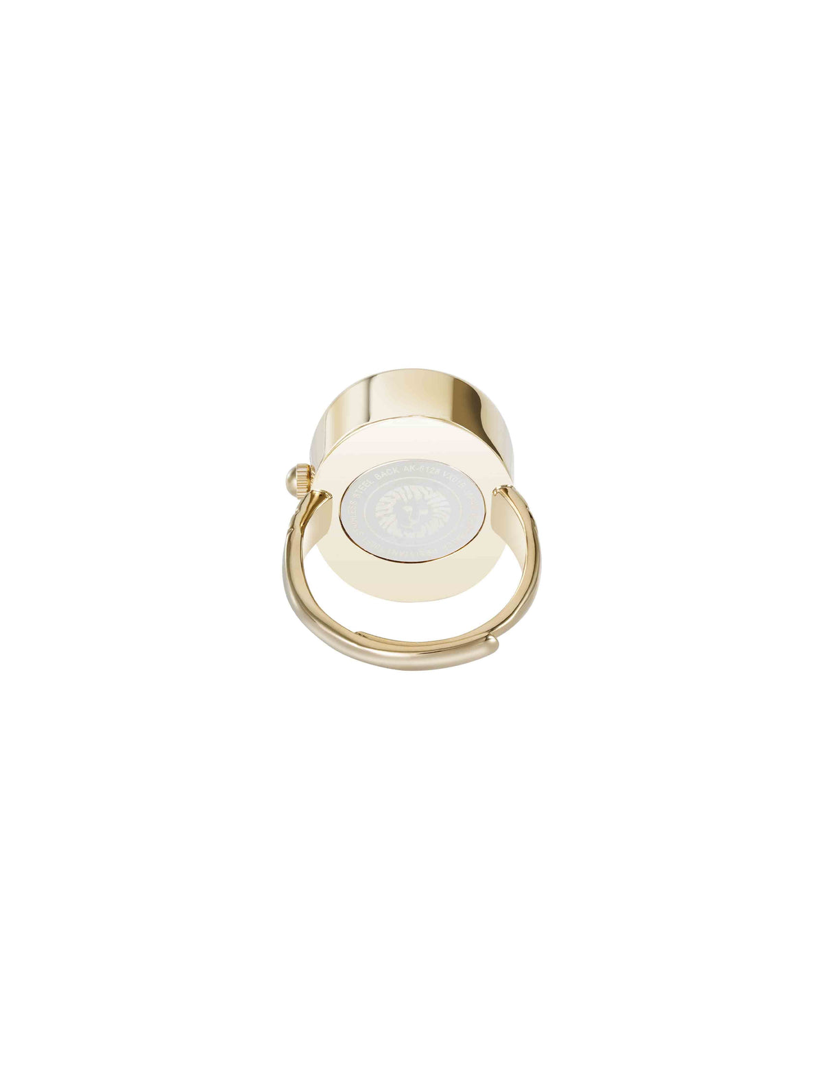 Anne Klein  Crystal Bezel Ring Watch