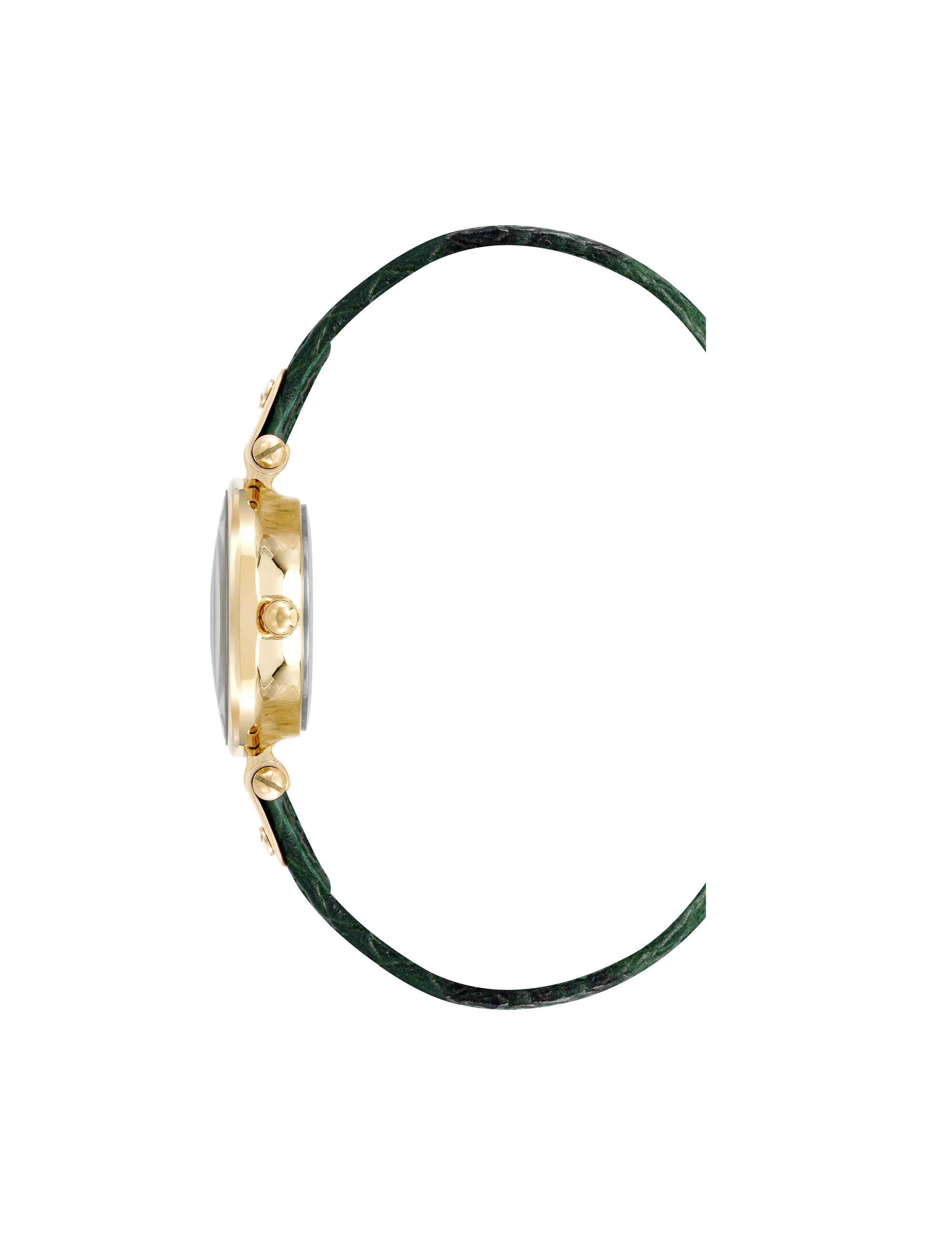 Anne Klein  Consider It Sustainable Leather Strap Watch