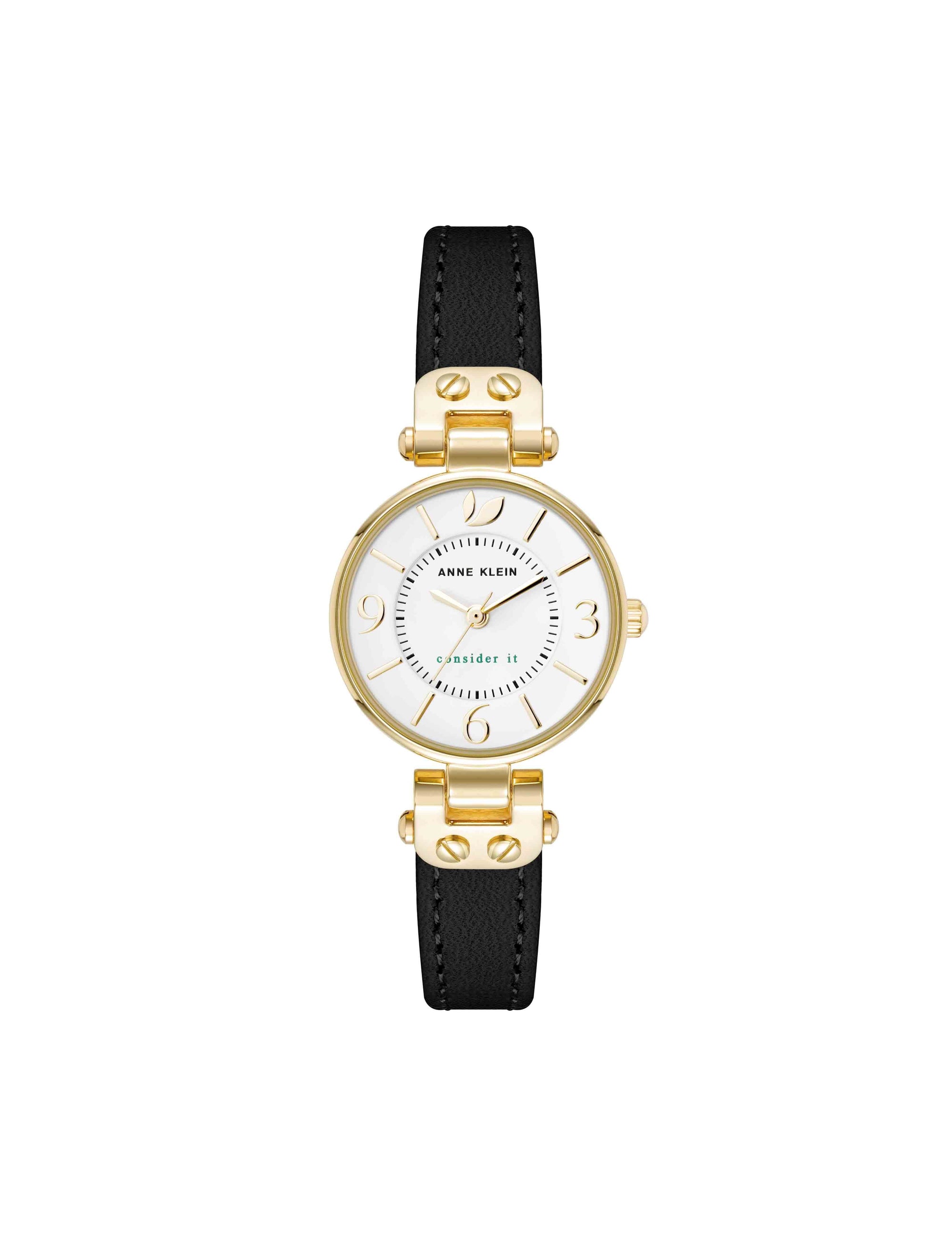 Consider It Sustainable Leather Strap Watch Consider It Sustainable Leather Strap Watch