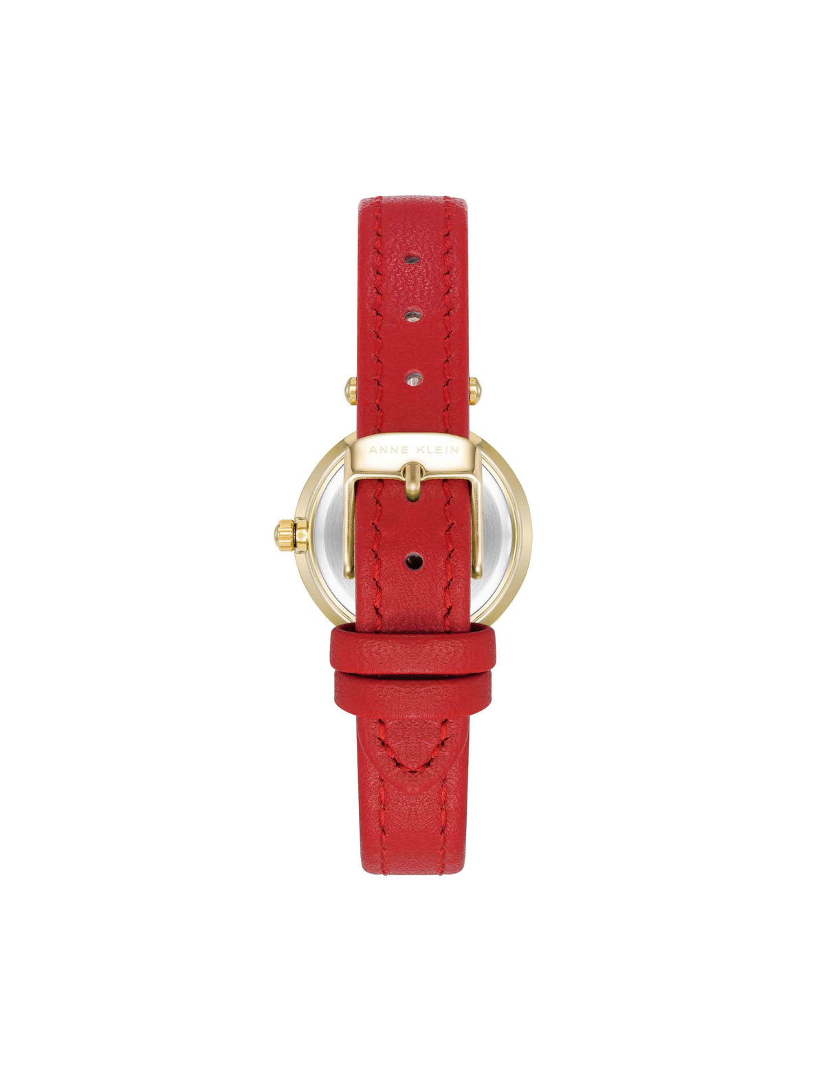 Anne Klein Consider It Sustainable Leather Strap Watch