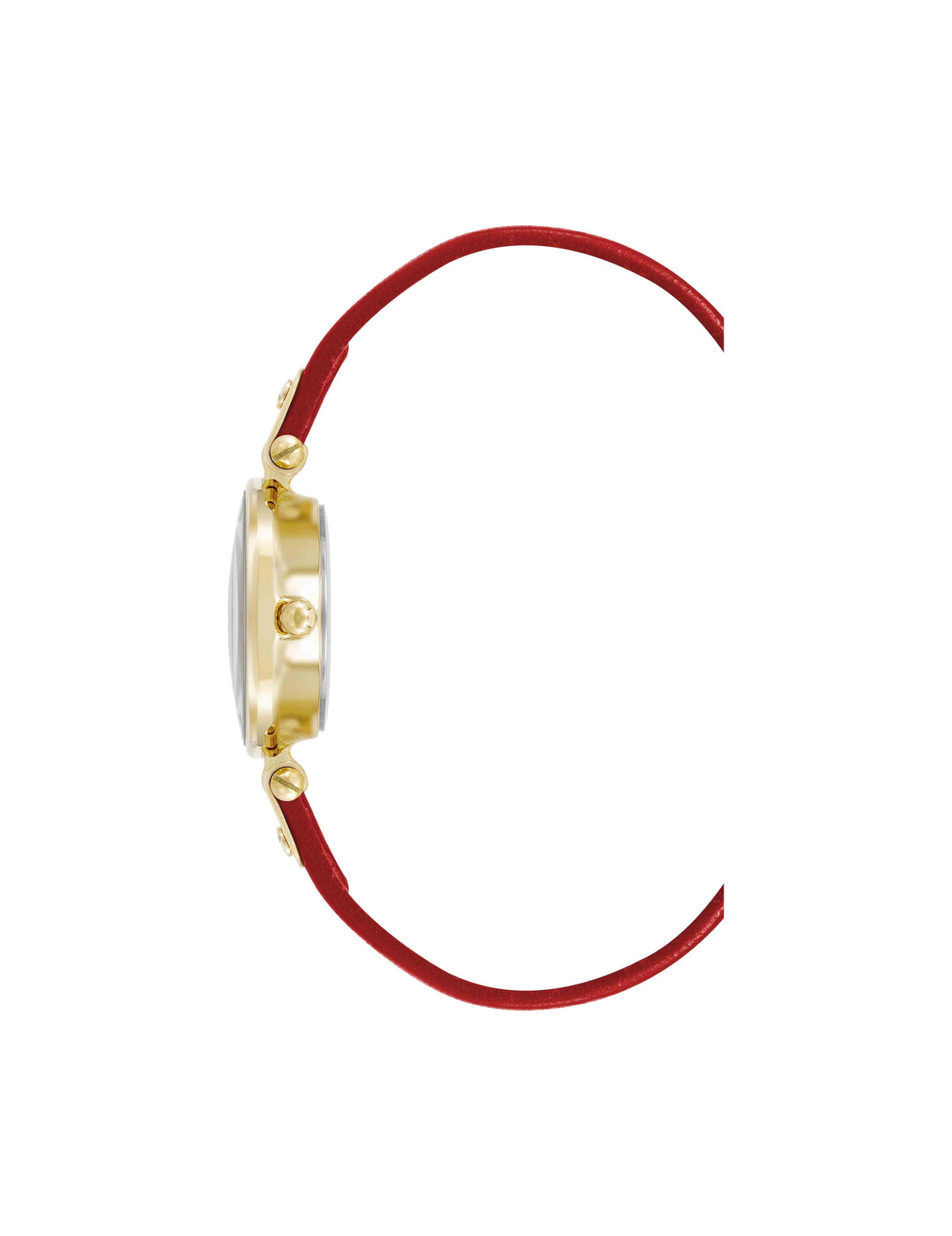 Anne Klein Consider It Sustainable Leather Strap Watch