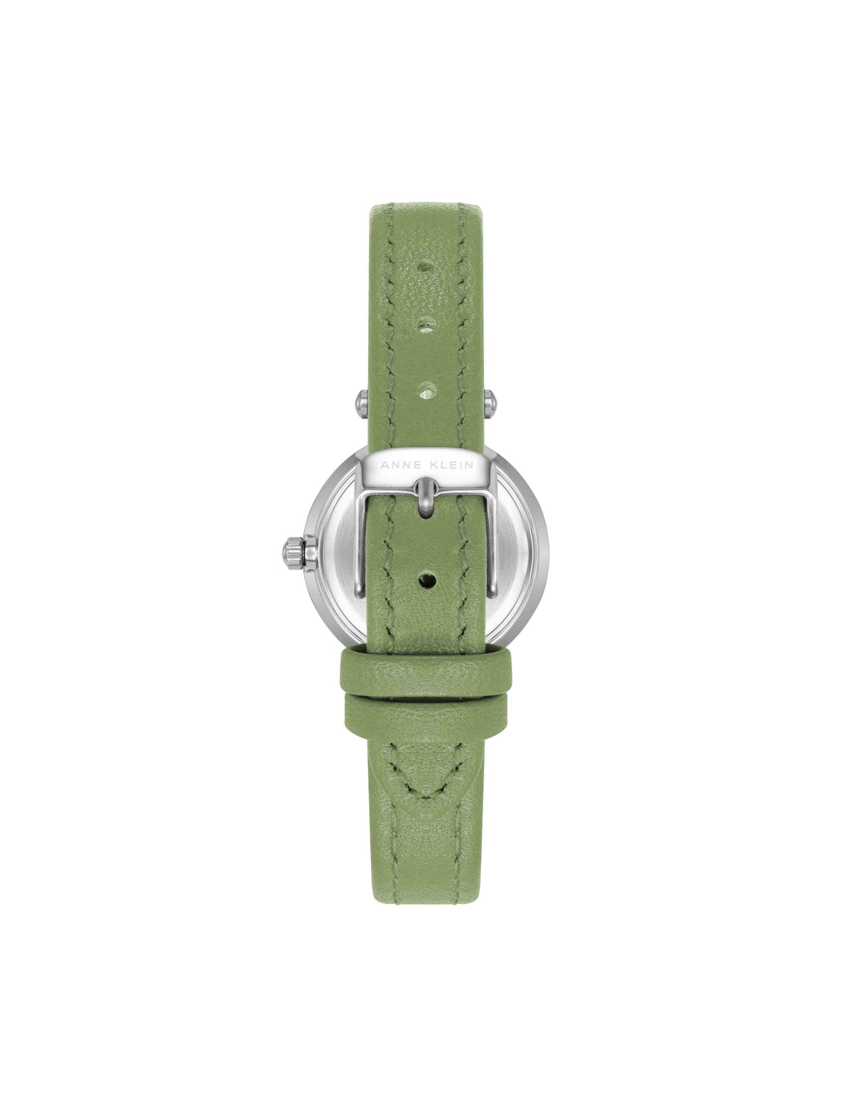 Anne Klein Consider It Sustainable Leather Strap Watch